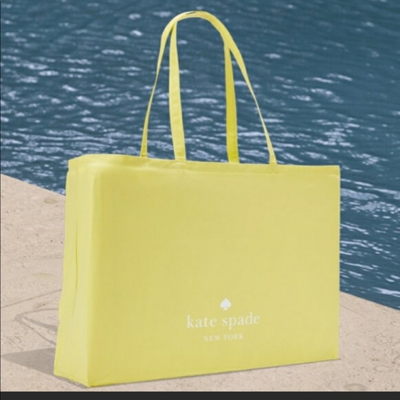 New  Kate spade yellow shopping bag - Picture 3 of 3